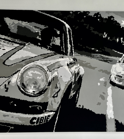 Peinture Originale « 2.8L RSR » signée « Denys »